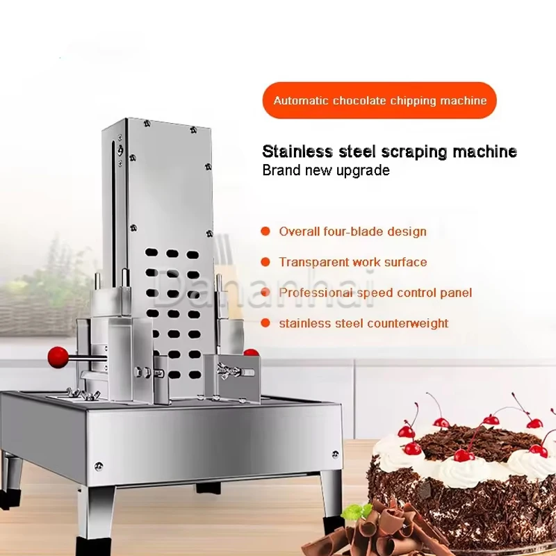 

Fully Automatic Chocolate Slicer For Cutting Multifunctional Commercial Chocolate Chips