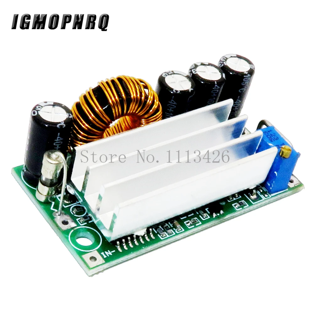 Automático Step Up Down DC Power Supply, Conversor AT30, Buck Boost Módulo, Substituir XL6009, 4-30V a 0.5-30V