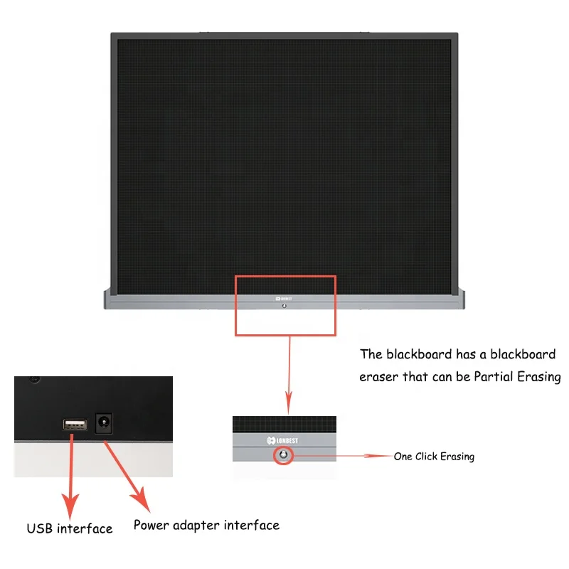 60-65 inch freestanding liquid crystal molecular multi-function conference room electronic new technology blackboard