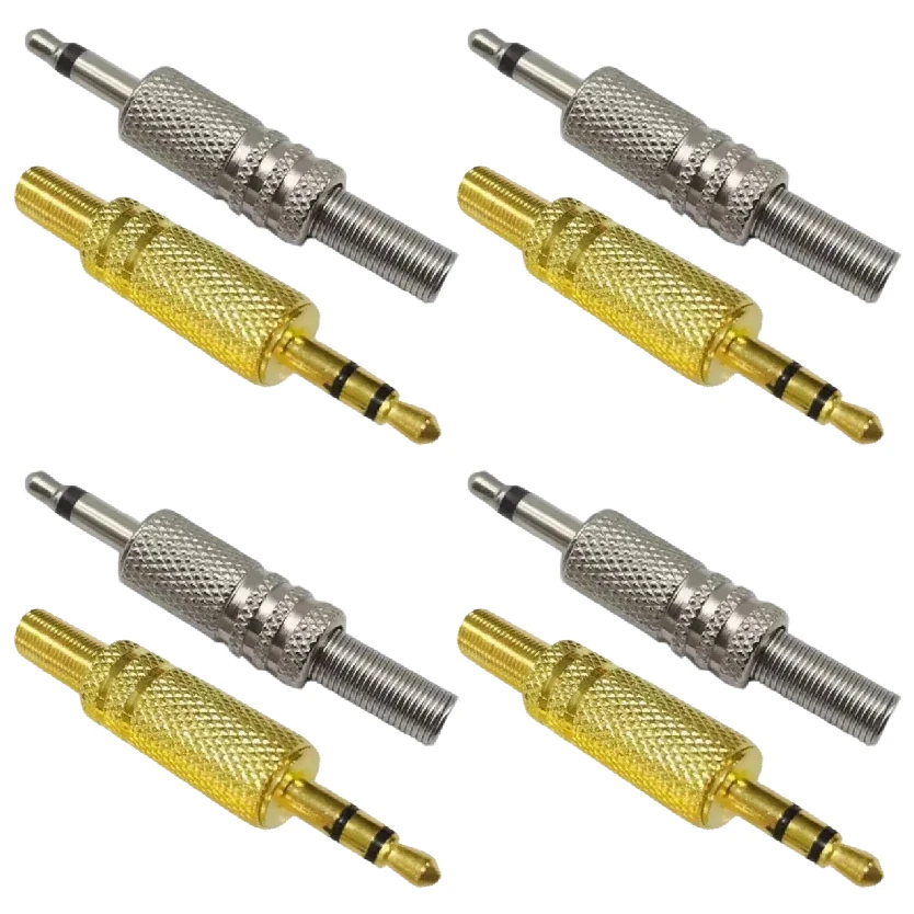 

3.5mm Mono/Stereo Male Plug Headphone Audio Adapter with Spring Solder Terminals