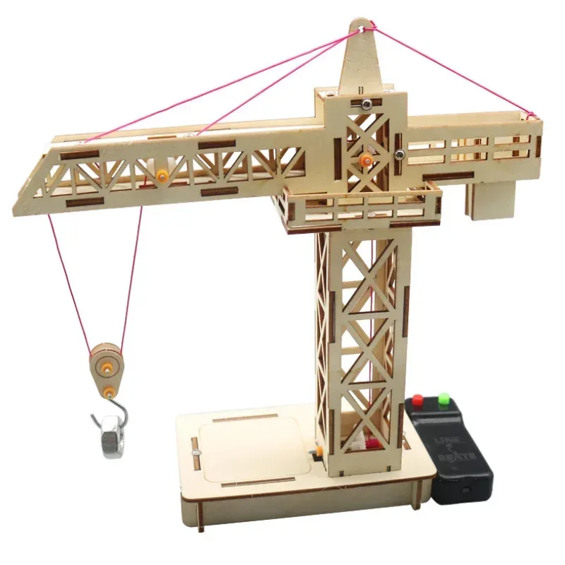 

TEMIKIDS Remote Control Tower Crane Lifting Crane Diy Models & Building Toy Science &Education Model Toy For Children Gift Toy G