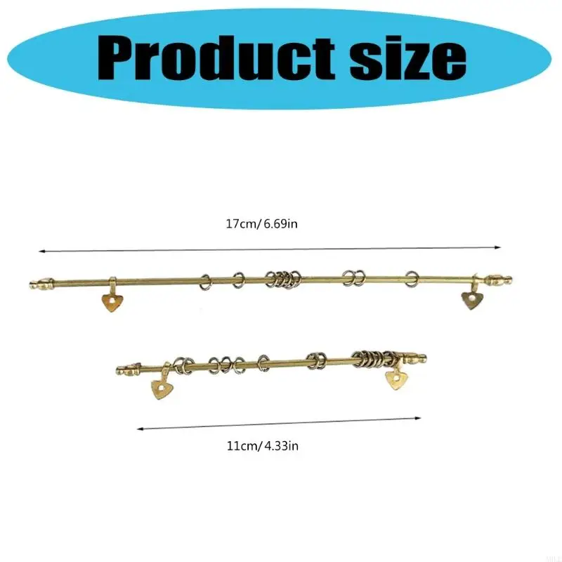 Handcrafts Miniature Golden Trod Model Model Figurine สำหรับ Doll House 1/12 Doll House Decors