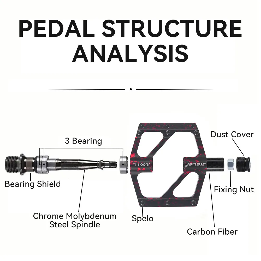 

Велосипедная педаль из алюминиевого сплава, сверхлегкое уплотнение, 3, подшипник, велосипедные педали MTB, аксессуары, подшипник для горного и шоссейного велосипеда, педаль