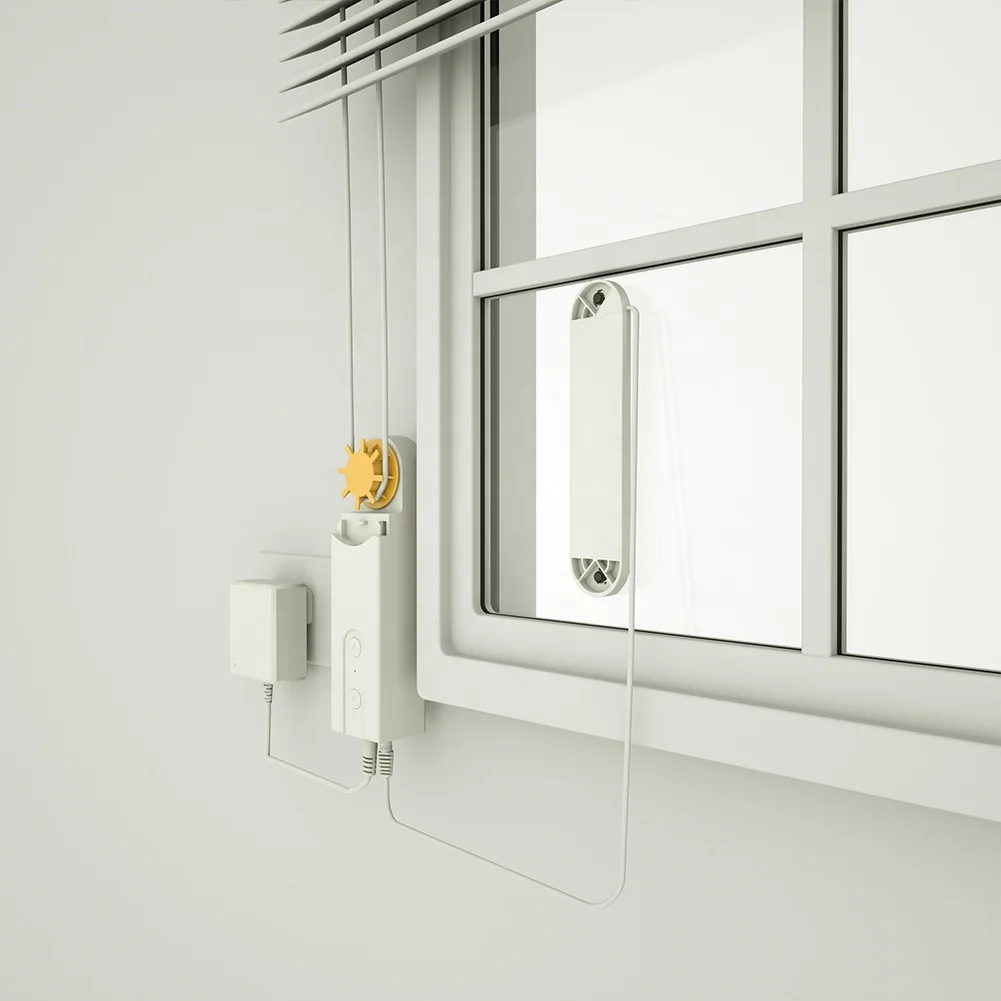 스마트 전동 체인 커튼 모터 태양광 전동 쉐이드 전기  - Curtain Motor With Remote Solar 리뷰 및 가격