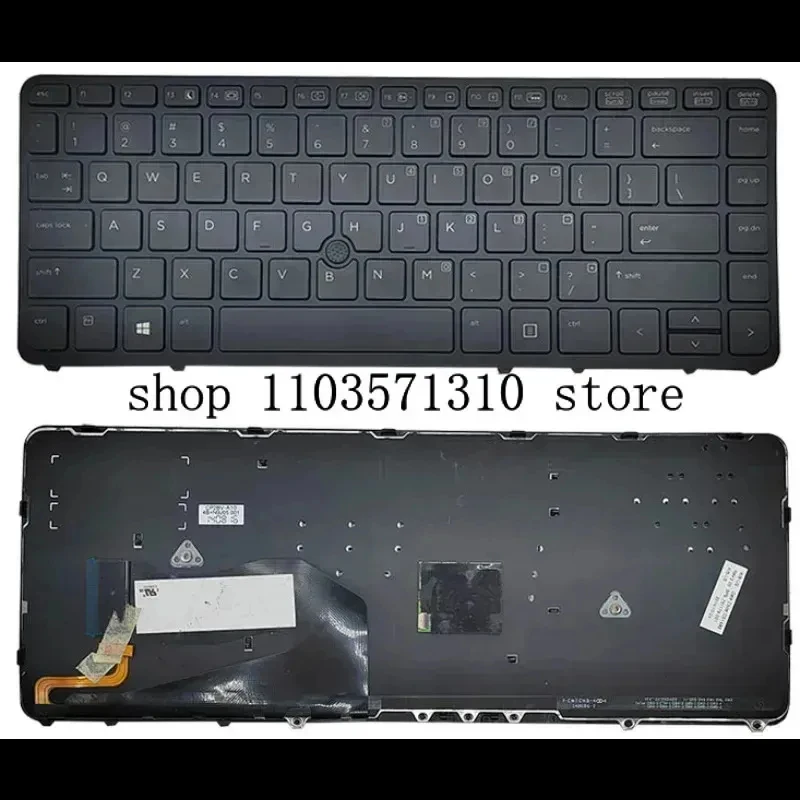 US keyboard With Backlit for HP EliteBook 840 G1 850 G1 ZBook 14 for HP 840 G2 with pointing stick JMzm