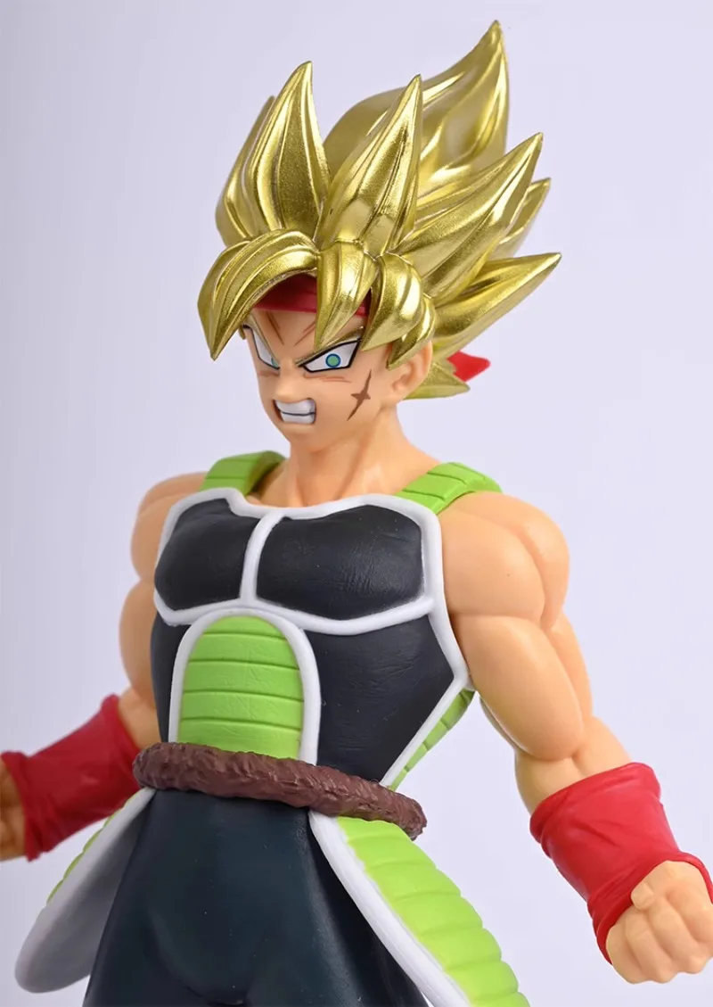 Bandai Original Banpresto Anime Dragon Ball Z Super Saiyan Burdock PVC Action Figures Collection Model Ornament Toy