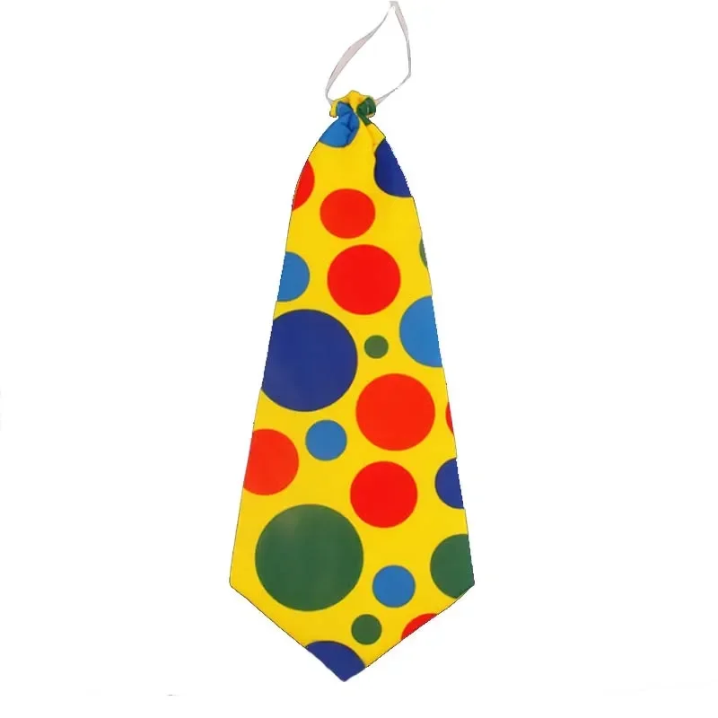 Polka Dot Clown Costume Cosplay Skirt Tie Headband for Halloween Party