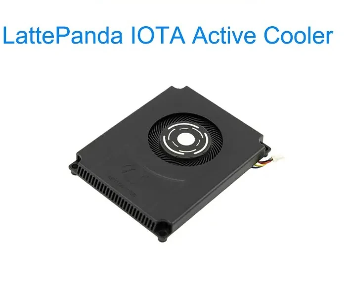 LattePanda IOTA active cooler with aluminum heatsink and fan for enhanced thermal performance