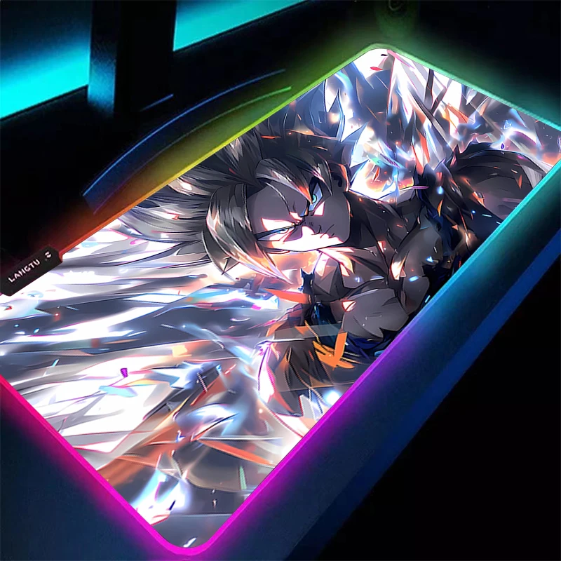 

Anime Gaming Speed Mouse Pad D-Dragon Ball Edge White Office Laptop Gamer Cabinet Mouse Mat Keyboard Mousepad Computer Desk Mat