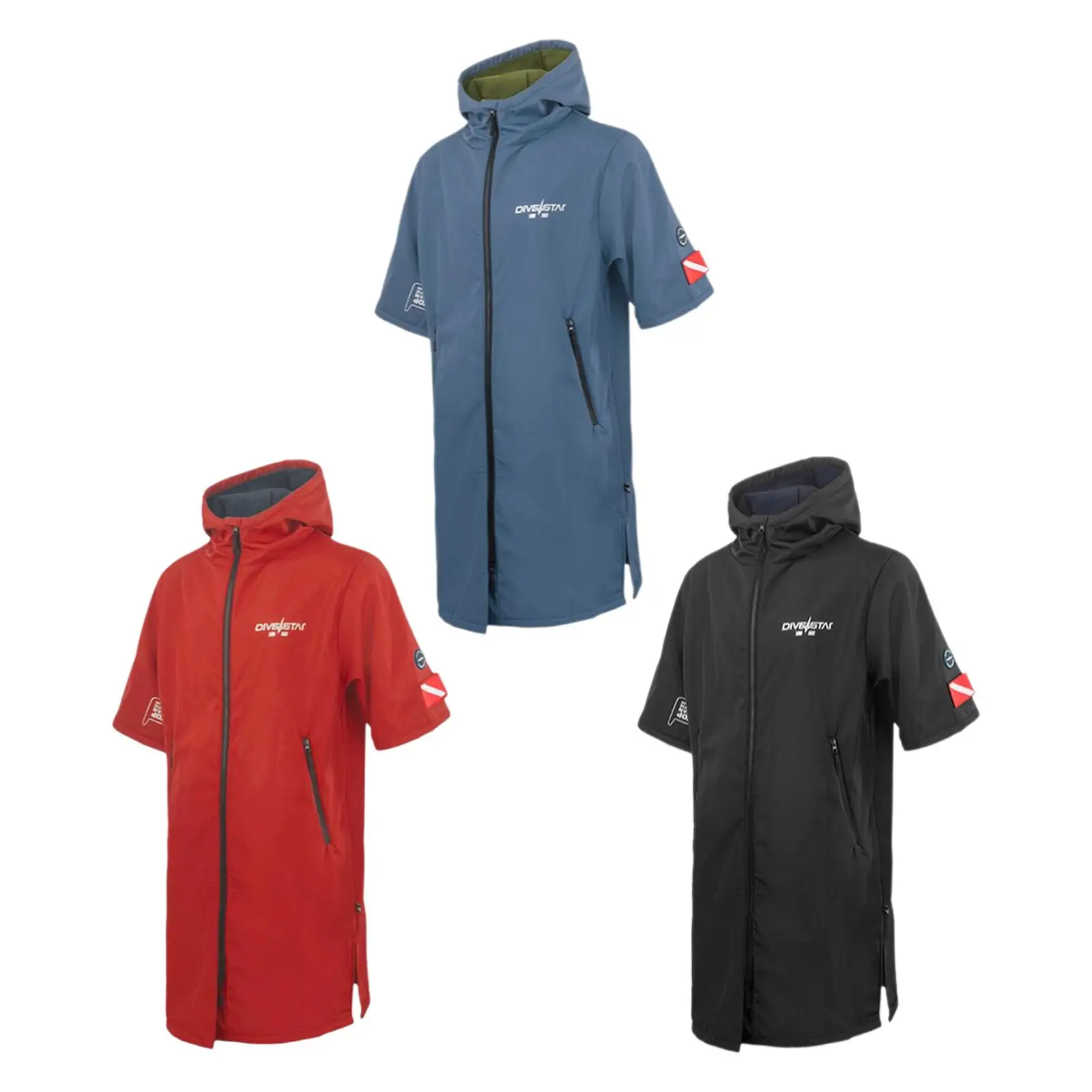 

Waterproof Swim Parka Windproof Surf Clothing Breathable Outwear Women Men with