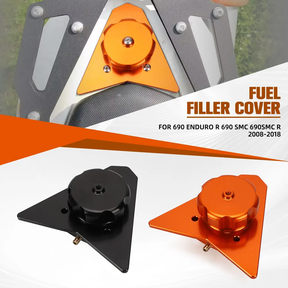 

For 690Enduro SMC-R Motorcycle Accessory Gas Tank Cap Fuel Filler Neck Cover 690 Enduro R 690 SMC 690SMC R 2008 - 2017 2018