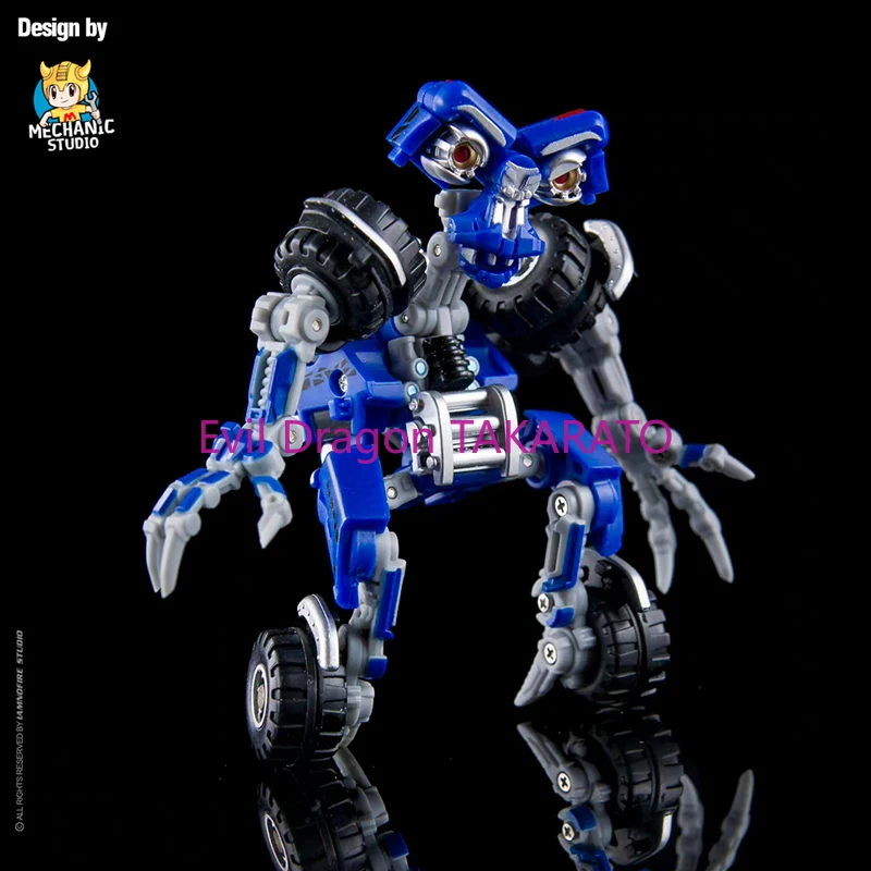 DR.WU-figuras de acción de Transformers Little Monster, MC-03 MC03, Color Original, versión transparente, MC03P, MS-03D rosa