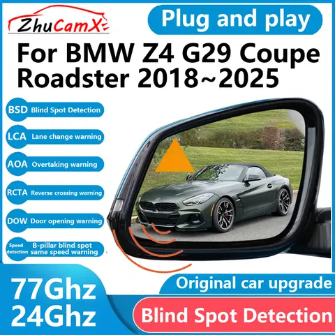 BMW Z4 G29 Coupe Roadster 2018-2025 BSD 사각 지대 감지 센서 레이더 운전 경고 지원 시스템 플러그 앤 플레이 BMW Z4 G29 Coupe Roadster 2018-2025 BSD 사각 지대 감지 센서 레이더 운전 경고 지원 시스템 플러그 앤 플레이