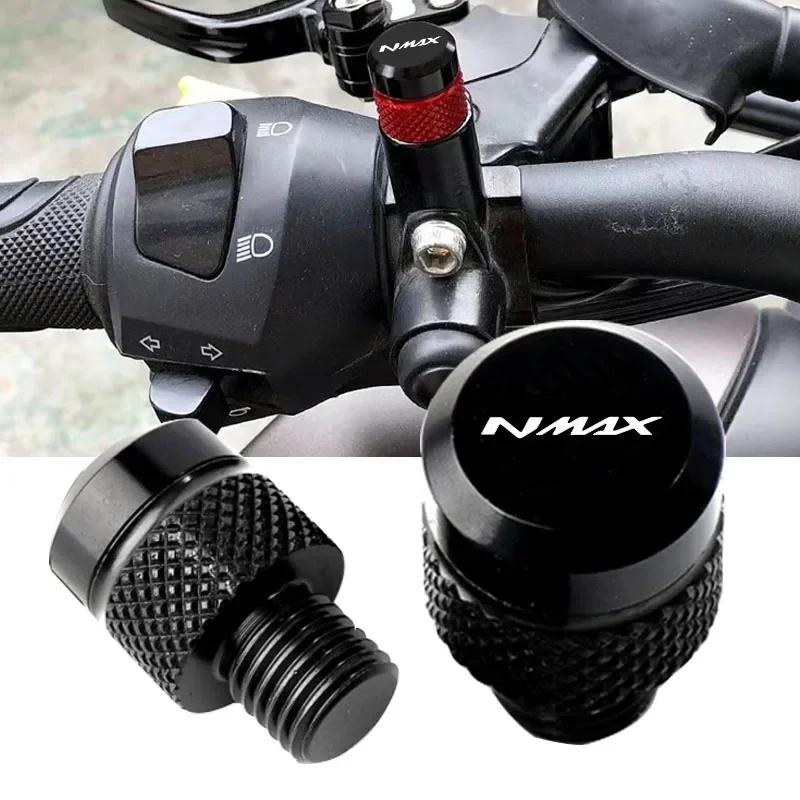 

For YAMAHA NMAX N-MAX 155 NMAX125 XMAX 300 400 125 150 XMAX300 Motorcycle Mirrors Hole Plug Screws Caps Mirror Hole Cover