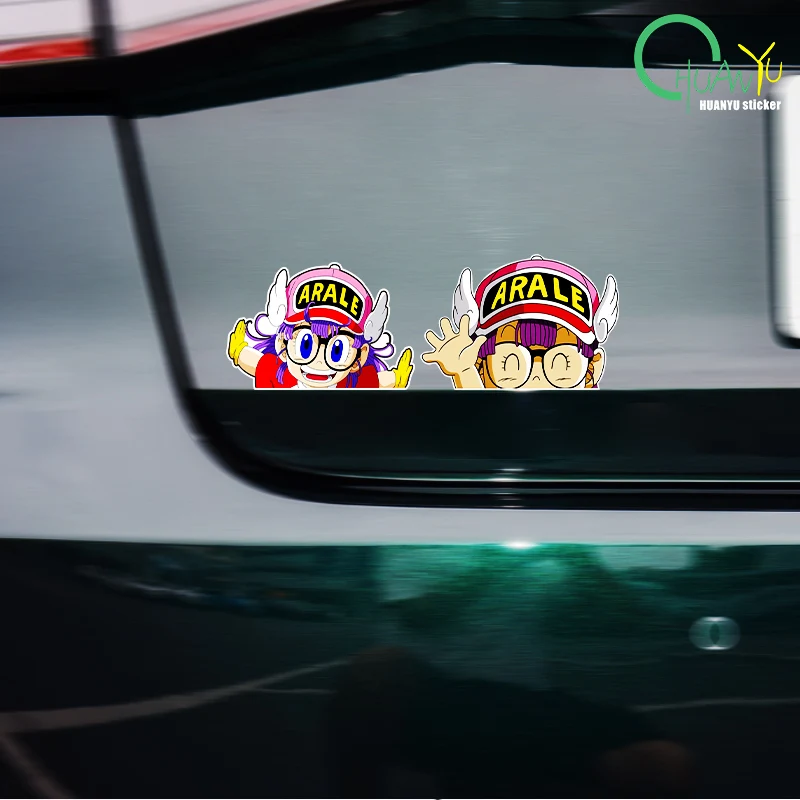 for Arale Fine Decal Vinyl Car Sticker Body Car Bumper Truck Camper Waterproof Sunscreen Decals Custom Printing