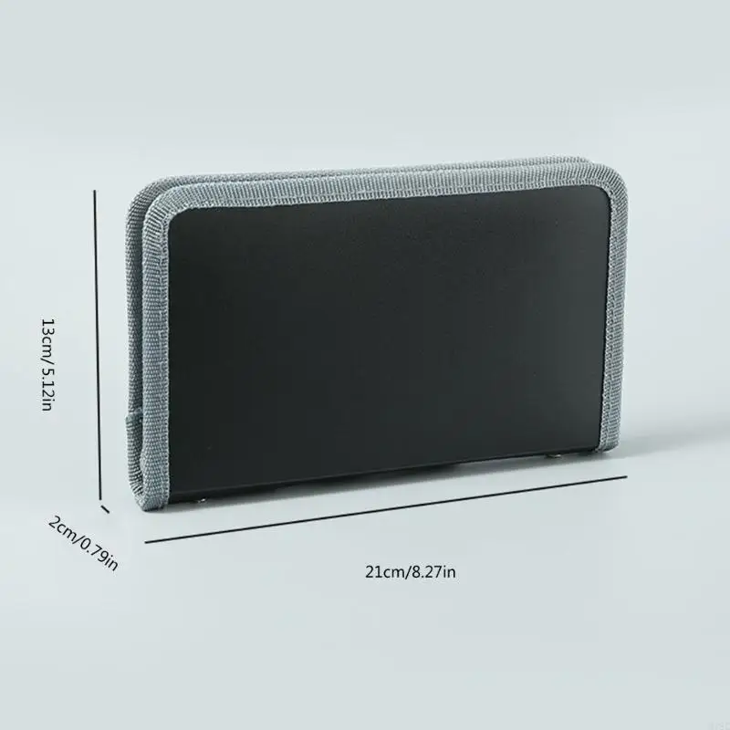 Pasta arquivo expansível pequena da carteira recibos 918C para recibos cupons