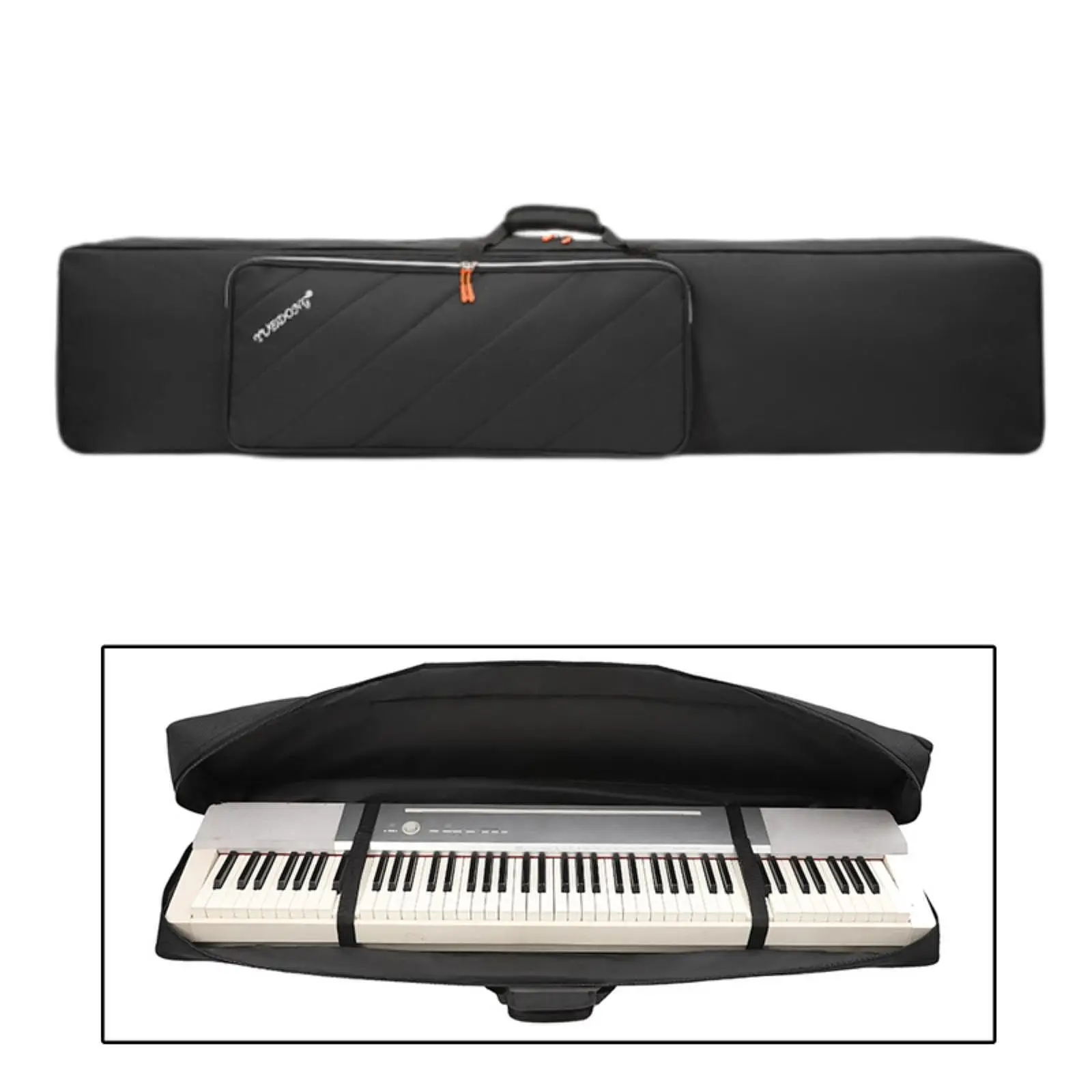 

88Key Keyboard Storage Bag Electric Portable Wear Resistant Instrument Bag