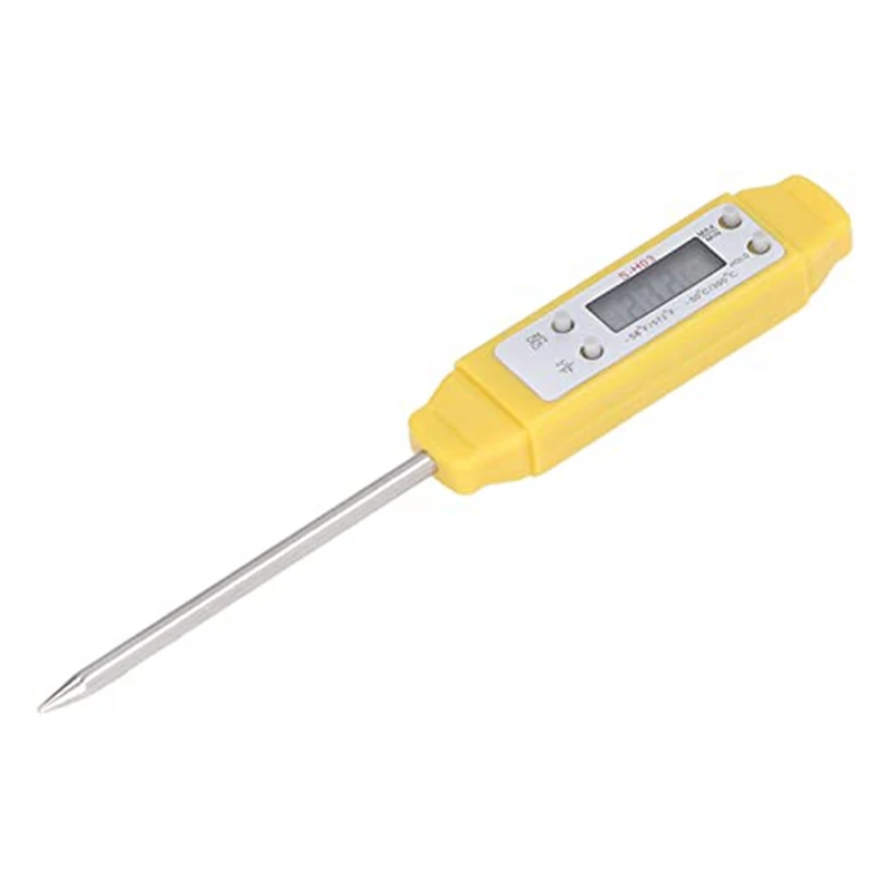 Food Thermometer Barbecue Tools,Portable,Meat Thermometers For Cooking, Digital Electronic Pocket Thermometer For Grill Durable