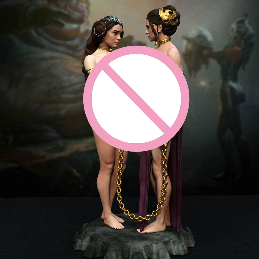 

1:24 Scale Dual Cosmos Figures Resin Kit | Unpainted | Sci-Fi Ensemble Style | DIY Custom Model A901