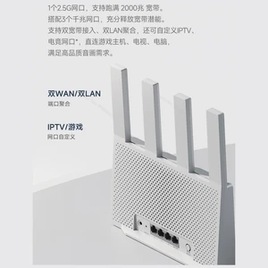 Xiaomi-Rotador Wi-Fi BE3600, Doppelband, Qualcomm Quad-Core, Spiele Beschleunigung, Doppel-WAN, Lan Mesh Network Repeater, VPN, 3570 Mbit / s 6 Hauptverkäufe mit FI 7 - №1