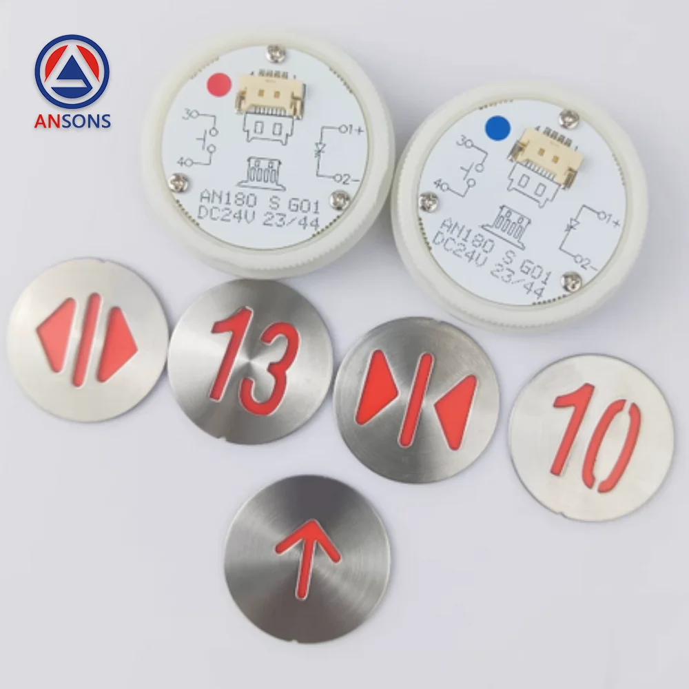 

AN180SG01 AN180 G01 / G06 DC24V Thyssen THYSSENKRUPP Elevator Button Ansons Elevator Spare Parts