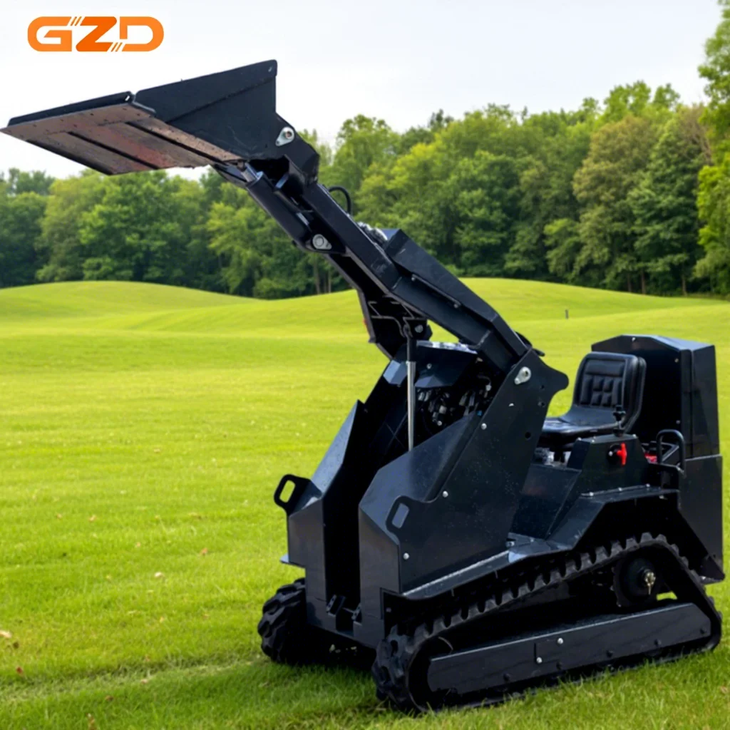 【HOT】GZD 300kgs Compact Skid Steer 1070kg EPA Compliant Mini Loader for North America
