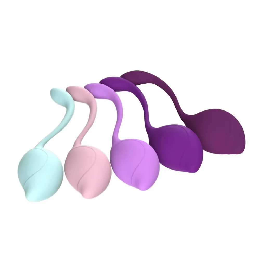 Silicone Kegel Balls for Women Vagina Tightening and Pelvic Exercise Floor Vibrator for Bladder Control
