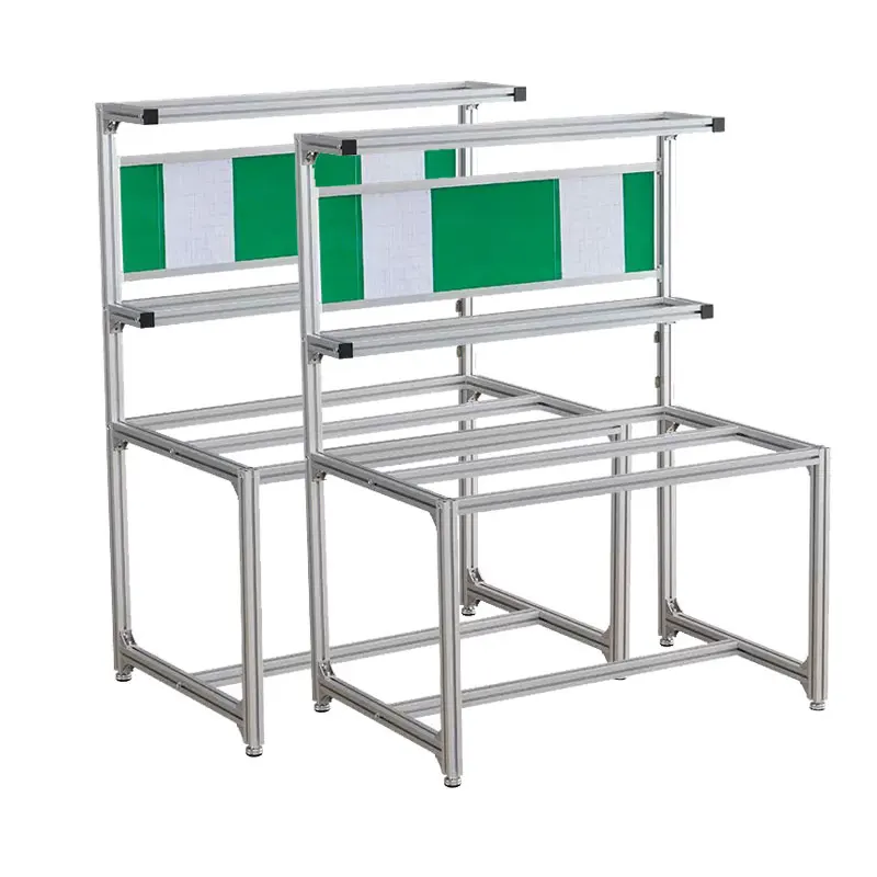 ChongQing Langle New Product Anti Static Work Table Warehouse Packaging Line Workbench Aluminum Work Bench