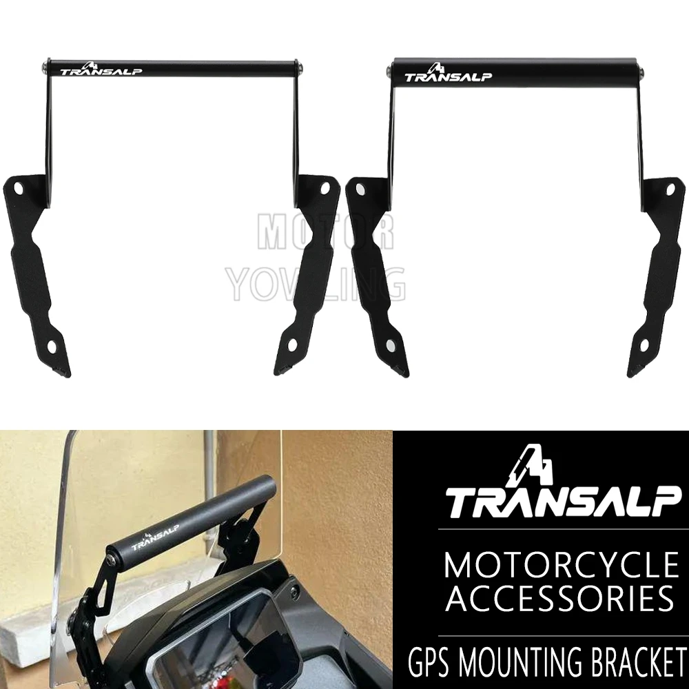 2025 For Honda XL 750 Transalp 750 2023 2024 XL750 Accessories GPS Smart Phone Navigation Mount Mounting Bracket Adapter Holder