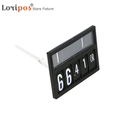 Label Sign Pop Frame Holder Clip Pin Stand for Supermarket Promotion