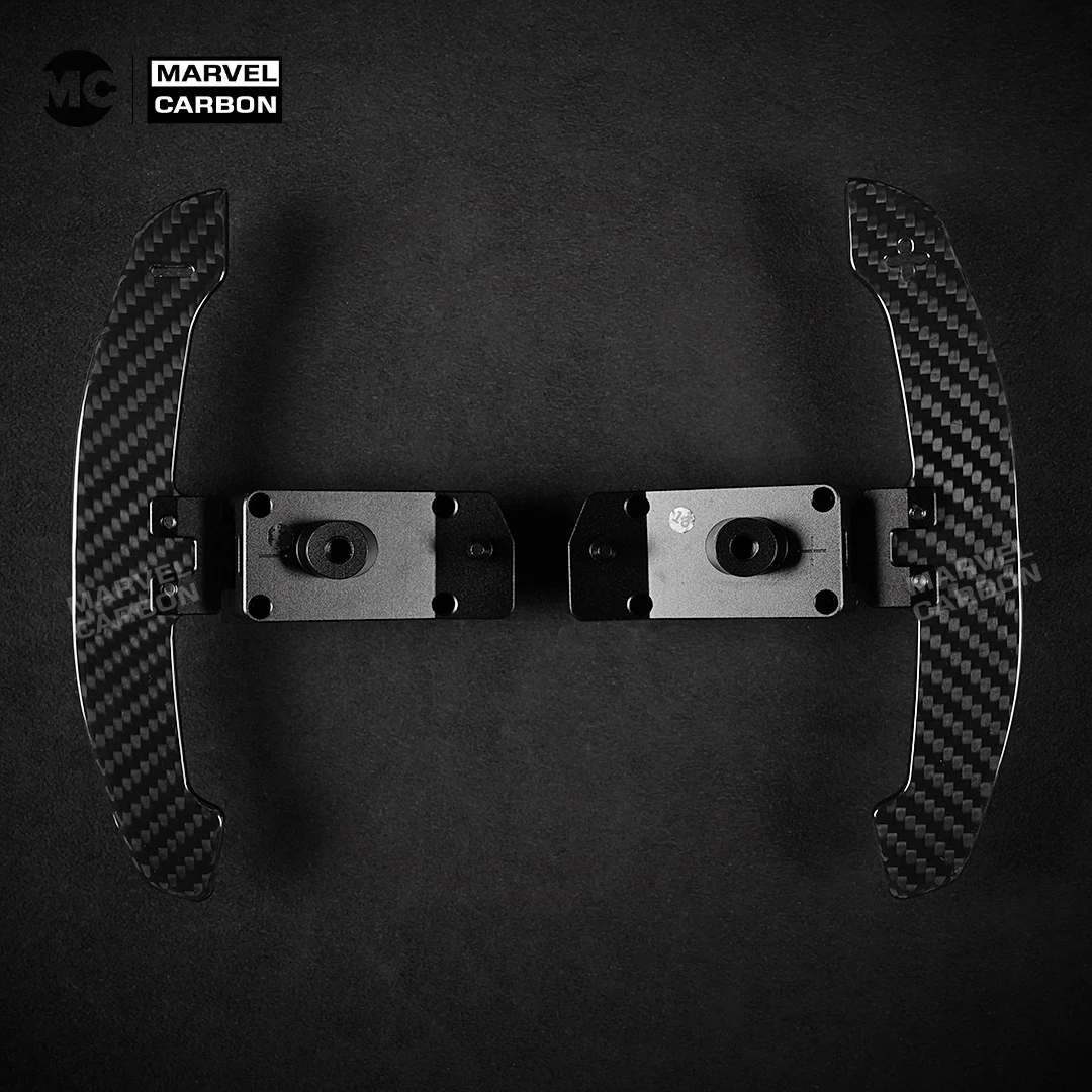 

Magnetic Carbon Fiber Paddle Shifter Compatible Toyota Camry GR Corolla Yaris GR Avalon Rav4 Highlan Steering Wheel Shift Paddle