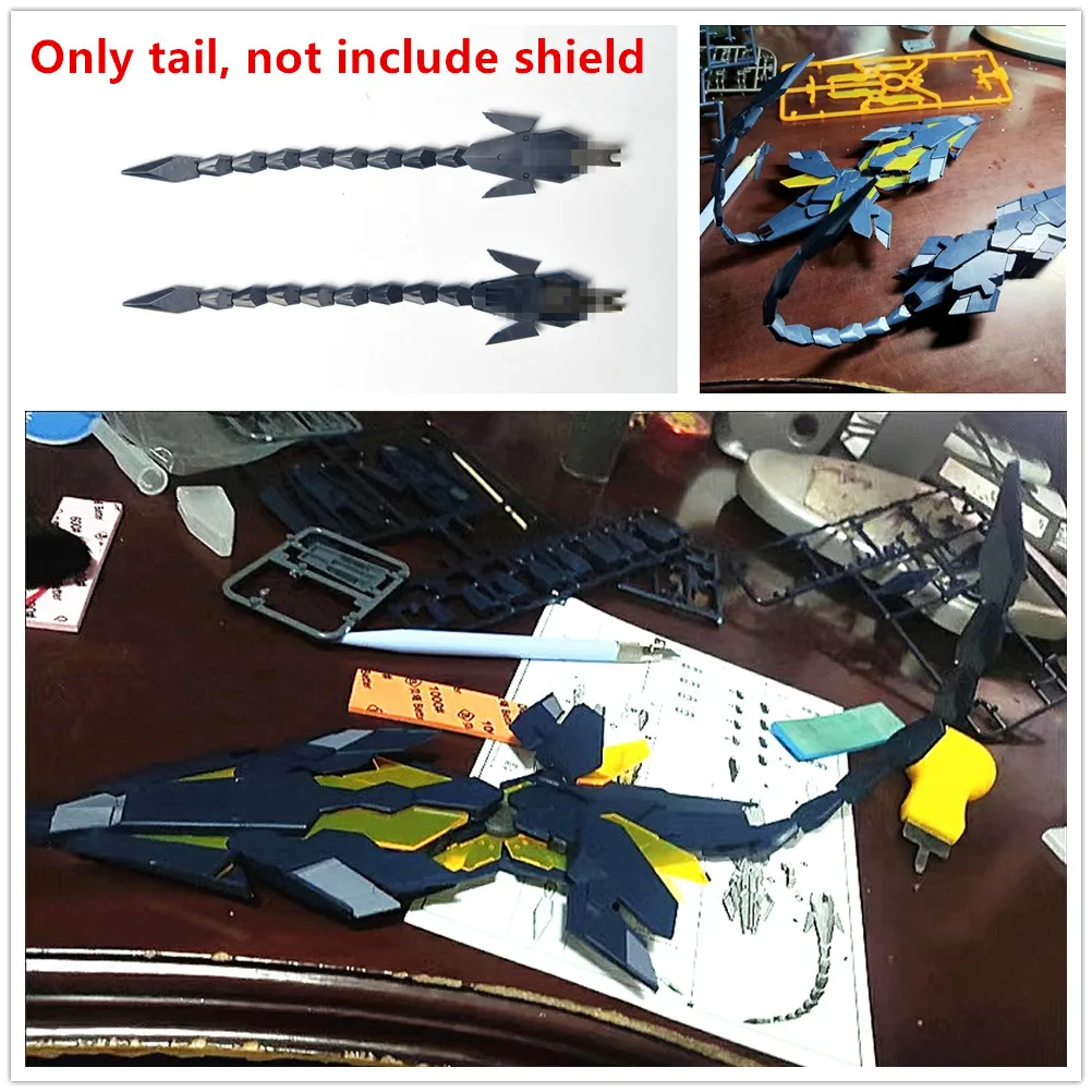 

EW model Tail with connector for RX-0 1/100 MG Unicorn Banshee shields D041-2*