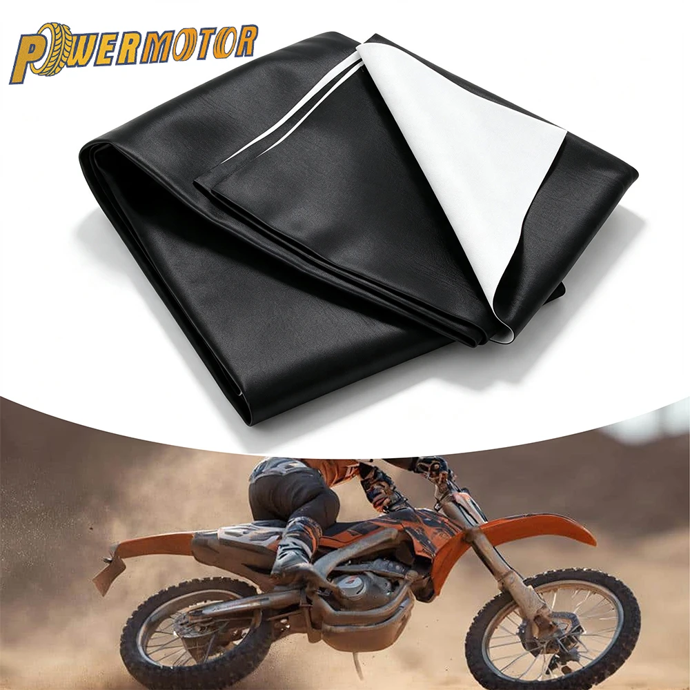 Motorcycle Universal Seat Cover 80*100cm  Waterproof Leather Cushion Cover For Honda KTM Yamaha Dirt Pit Bike Moto Accessories