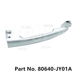80640JY01A White Car Comfort Access Exterior Door Handle For Renault KOLEOS 2010 2011 2012 2013 2014 2015 2016 2017 2018