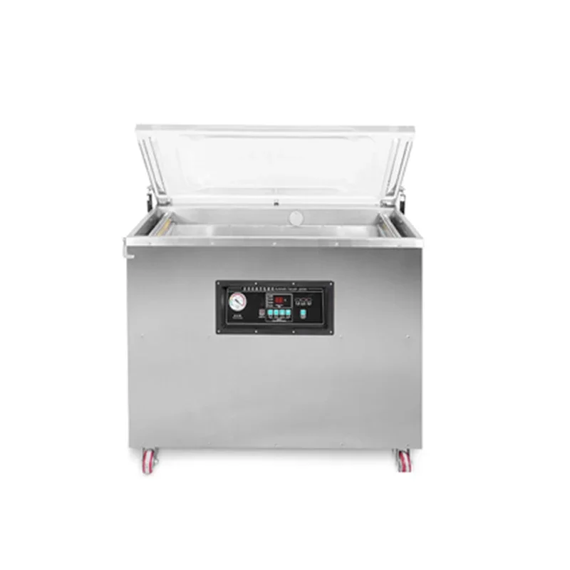 آلة تغليف الفراغ الجافة الرطبة ذات الاستخدام المزدوج، آلة تغليف الطعام التجارية، الطوب، Bayberry، الغذاء المطبوخ، سدادات الطعام الفراغية