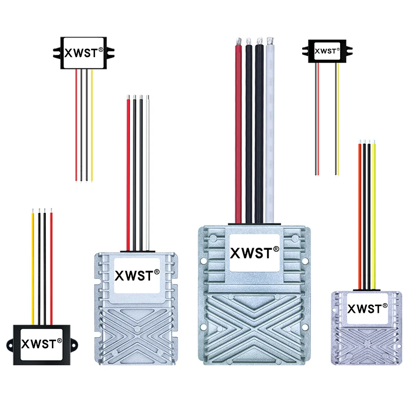 XWST DC To DC Converter 12V TO 24V 1A 3A 5A 10A 12A 15A 20A 30A 40A 50A Step Up Boost 12 Volts 24 Volts Car Power Supply