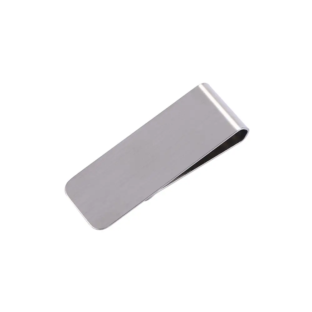 New Hot High Quality Slim Money Clip Credit Card Holder Wallet Stainless Steel