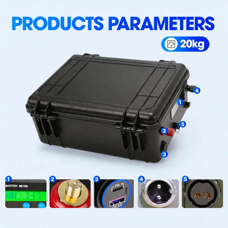 

Lithium iron phosphate battery 12V 200AH suitable for fishing boat propeller large capacity