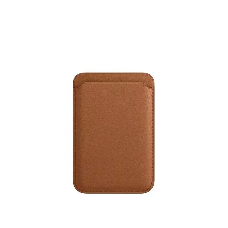 Officiële Magsafe 1:1 lederen portemonnee met magnetische kaarthouder, hoes voor iPhone 18 Pro 17 16 15 Pro Max, Samsung, inclusief doos.