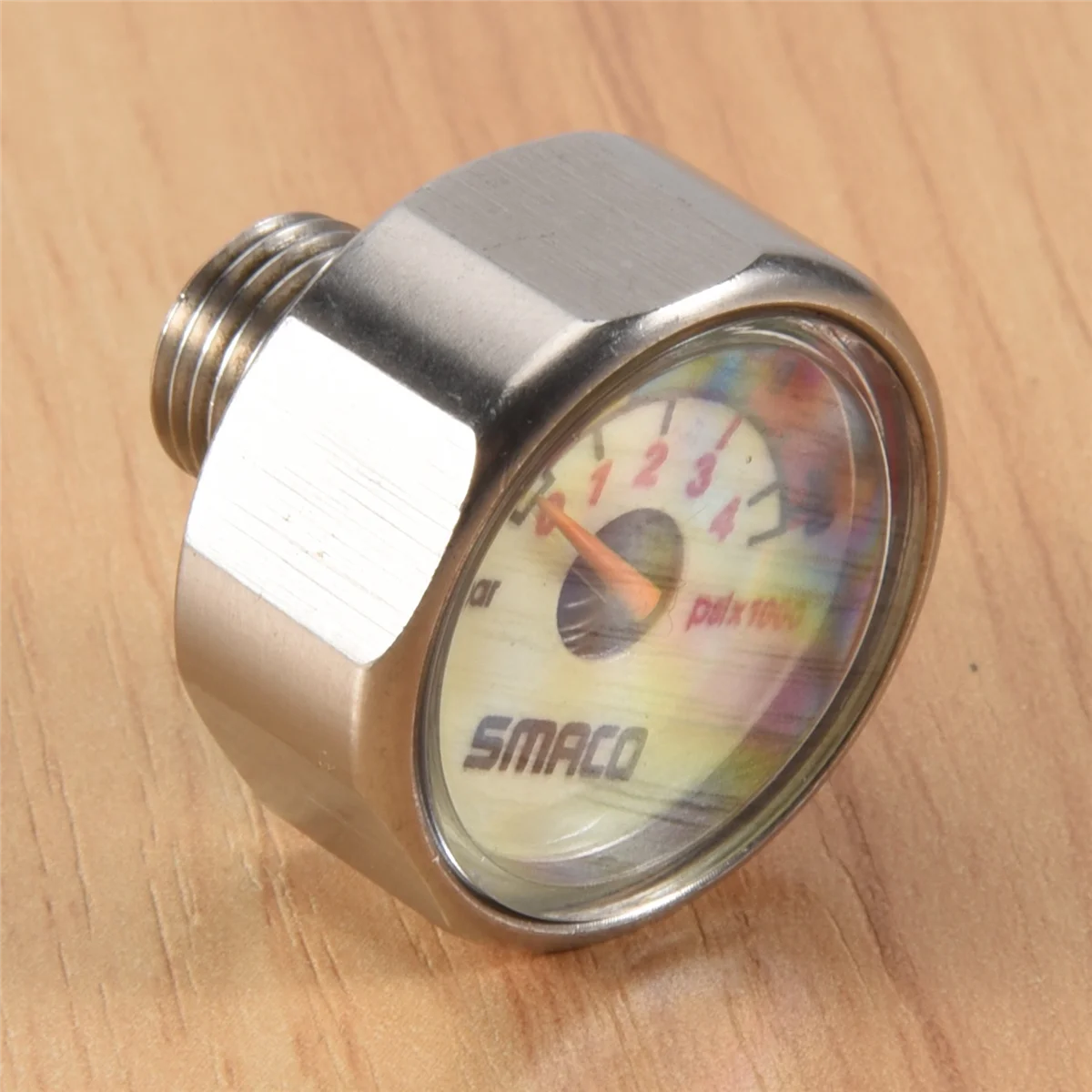 Smaco m10 equipamento de mergulho garrafa de pônei mini cilindro de oxigênio equipamento de mergulho medidor de pressão quente