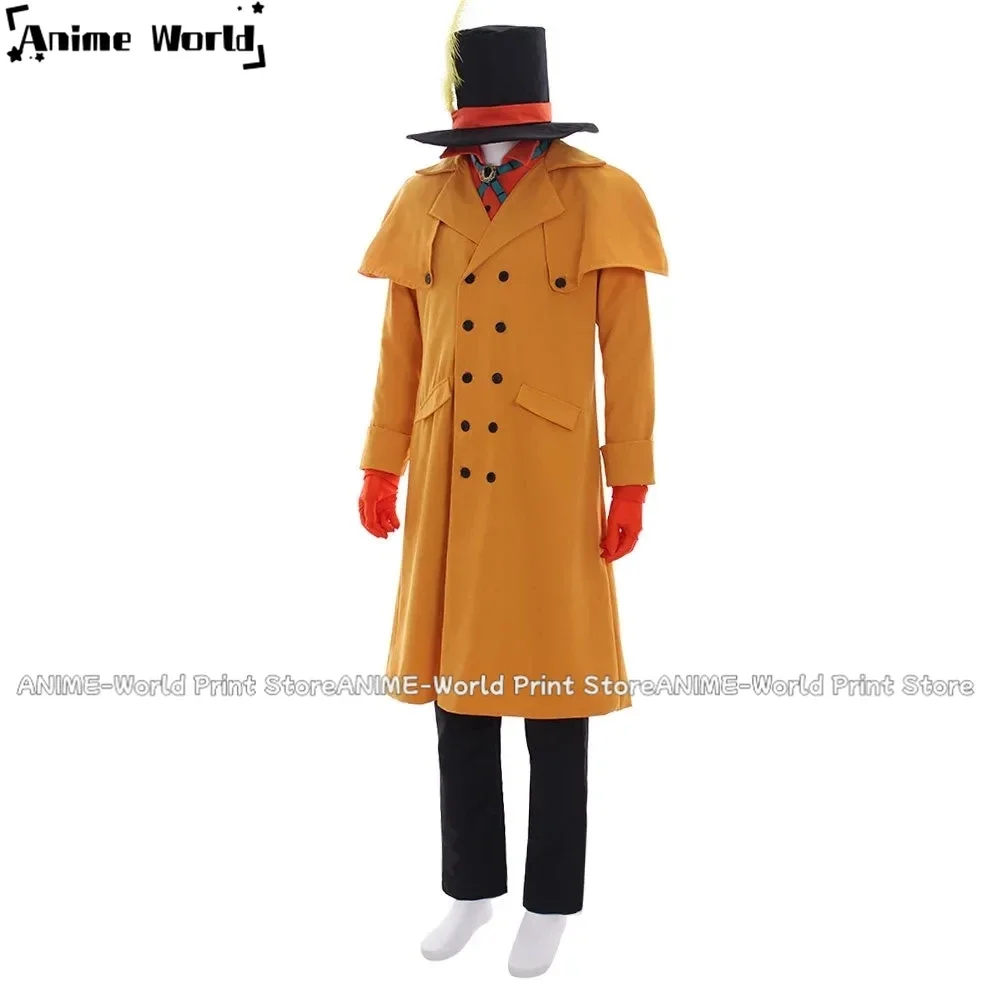 

《Custom Size》Anime Akademia Mr. Compress Atsuhiro Sako Cosplay Costume Any Size