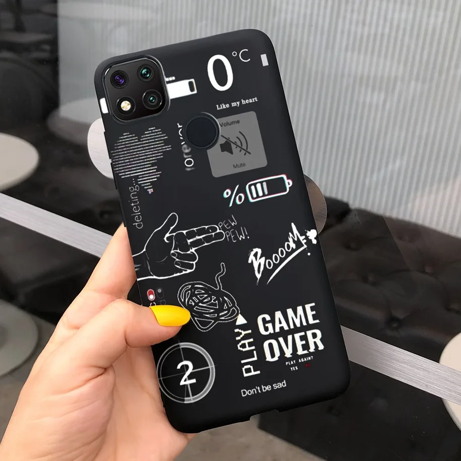 For Xiaomi Redmi 9C Case Redmi 9 Active Back Cover Fashion Leopard Slim Soft Silicone Phone Case For Xiaomi Redmi9C NFC 9 C Capa