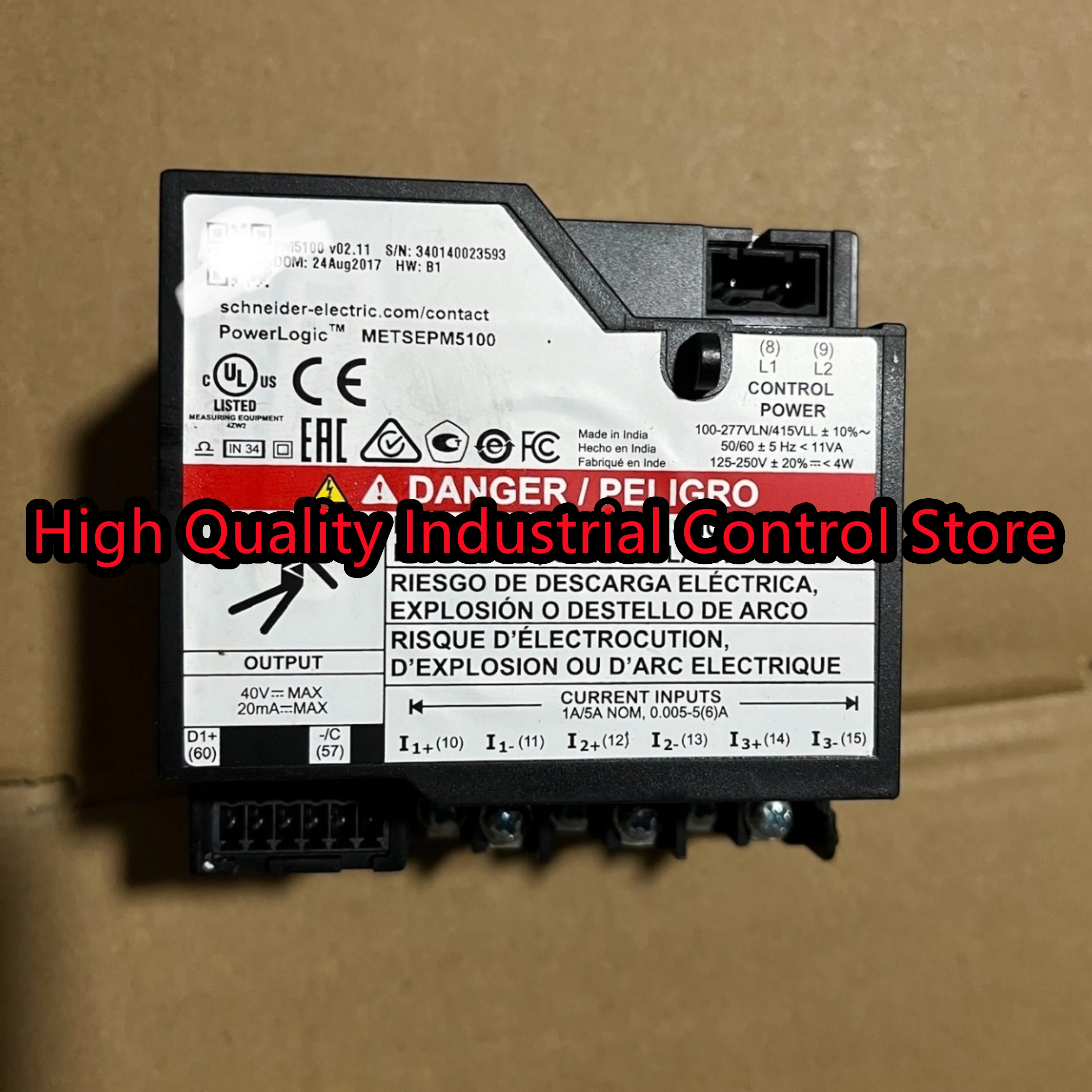 

Новый METSED M6200HCL10RS DM6200H METSEPM5100 PM5100 в коробке Измеритель мощности для мониторинга электрической энергии