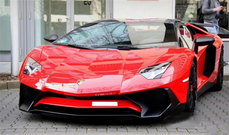 

New Carbon Fiber Front Bumper Body Kit for Lamborghini LP700 SV Upgrade Includes Screws
