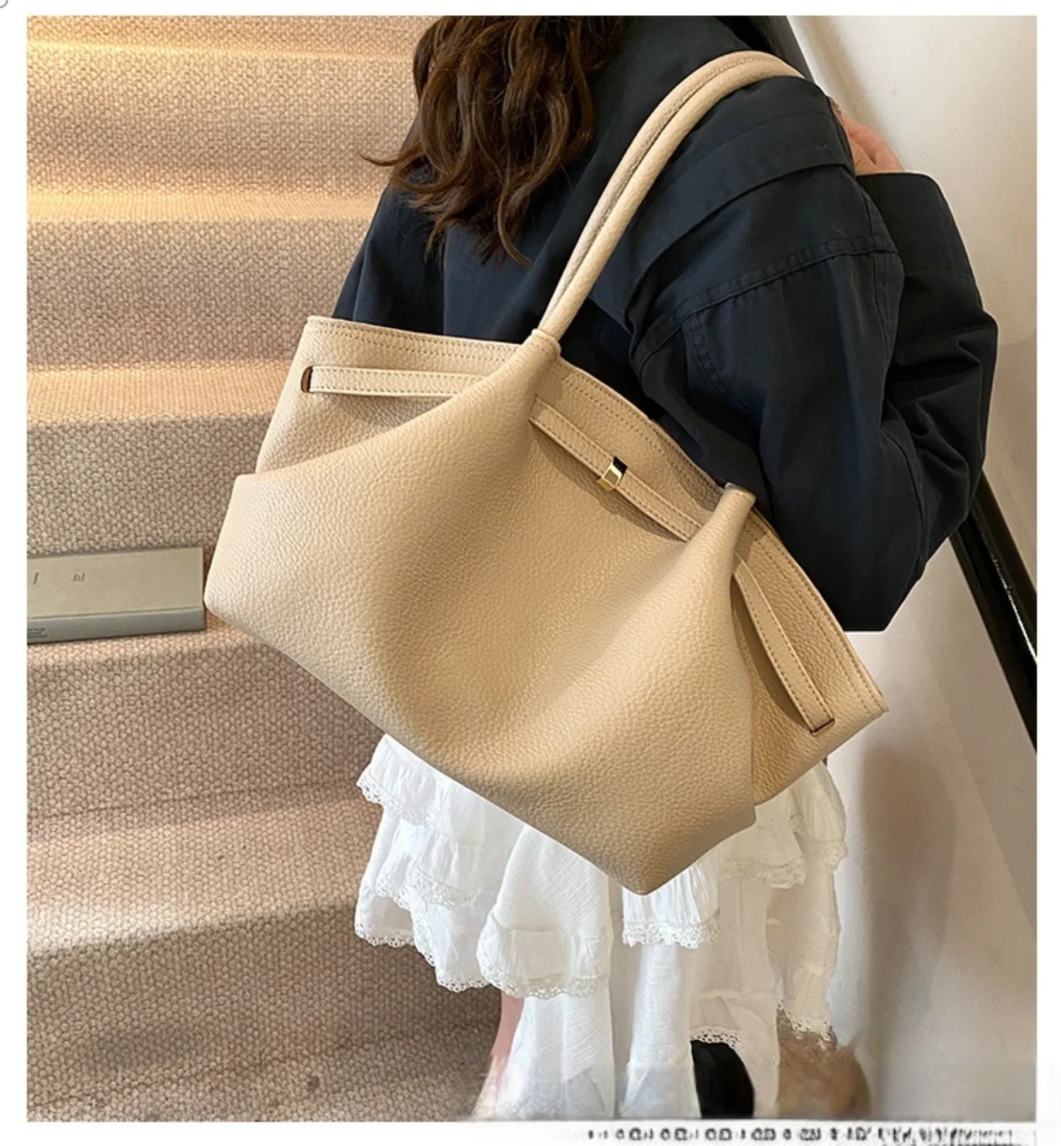 

2025 Новая модная и эксклюзивная женская сумка небольшого размера - большая сумка на одно плечо большой вместимости