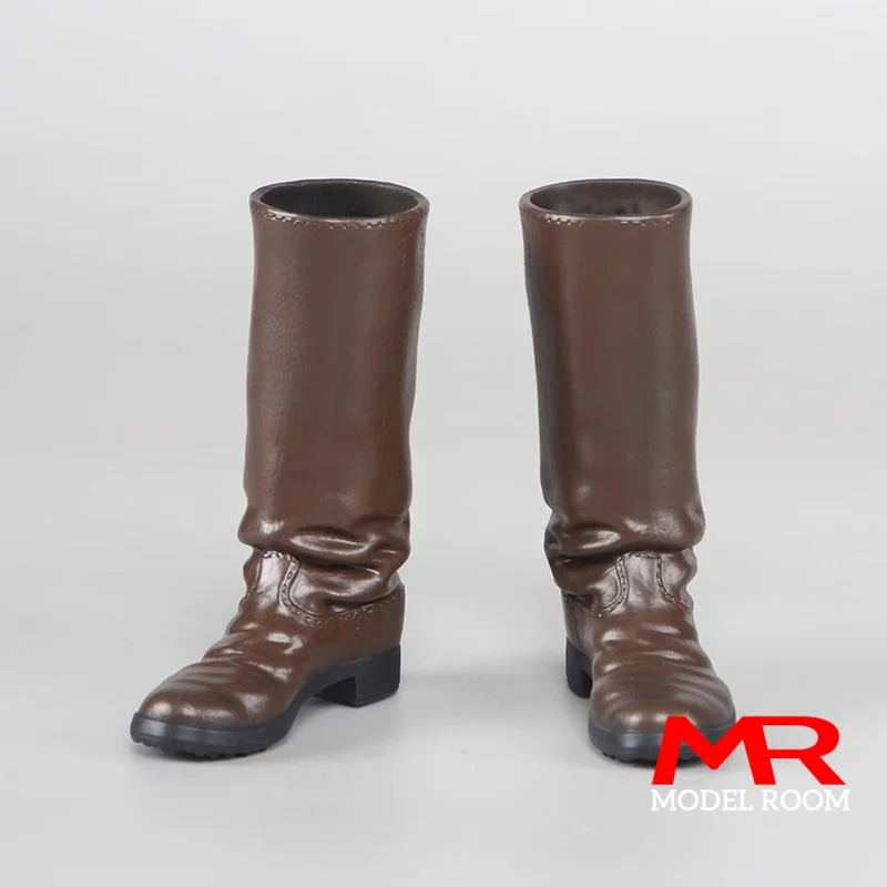 BRUIN ART 1/6 Schaal Mannelijke Marching Laarzen Lange Laarzen Holle Schoenen Model Fit 12 ''Soldaat Action Figure Body poppen