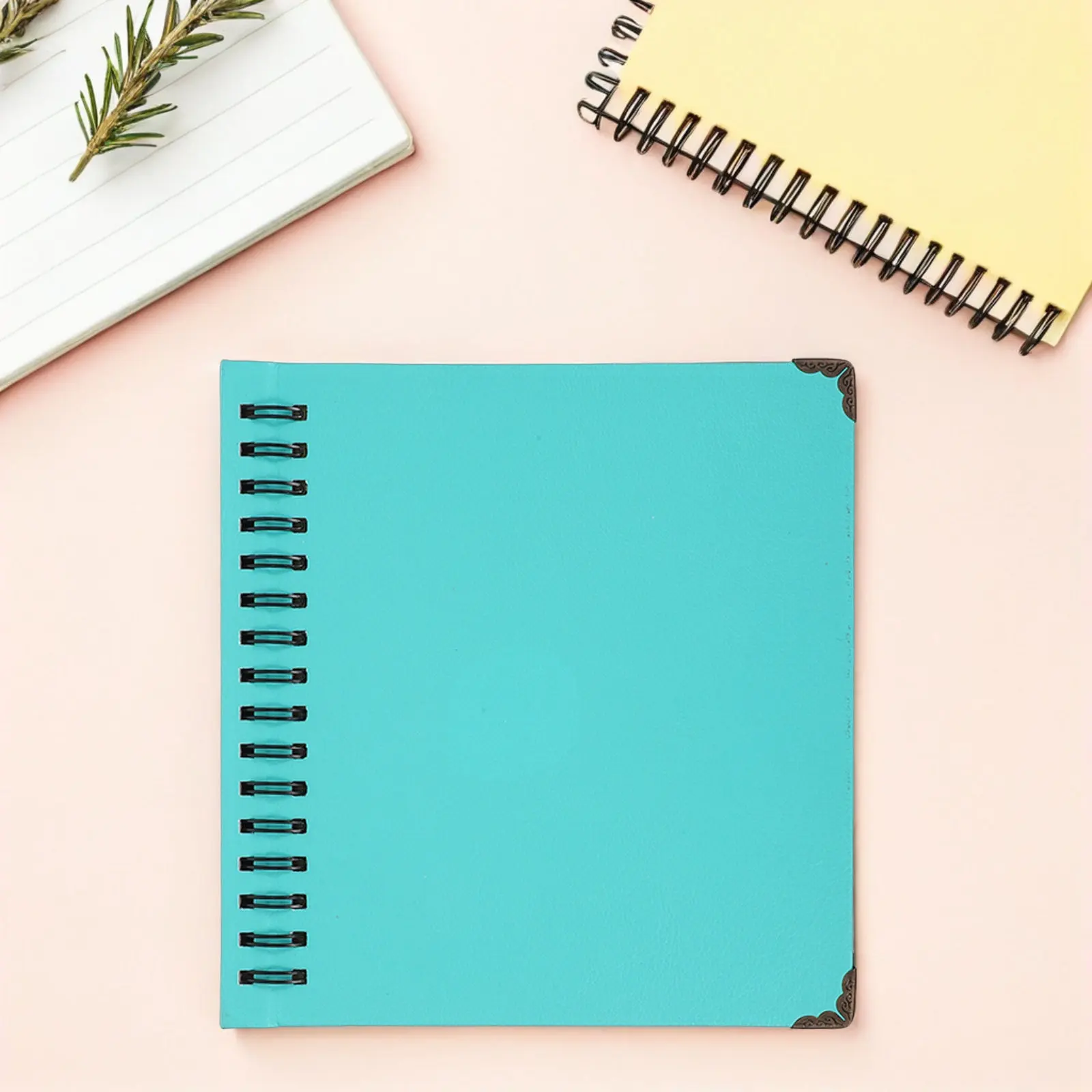 Ticket Memory Book 33 Page Organizer Album Turquoise Movie Concert Travel Plane Train Tickets Stamp Collection Storage Souvenir