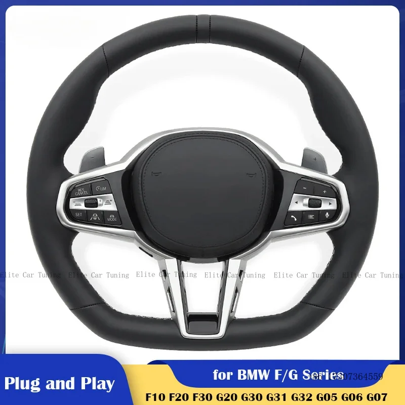 

Upgrade New 2025 Car Steering Wheel for BMW F/G F10 F02 F15 F16 F20 F32 F31 F30 F20 F95 G07 G20 G21 G30 G80 G82 G42 X3