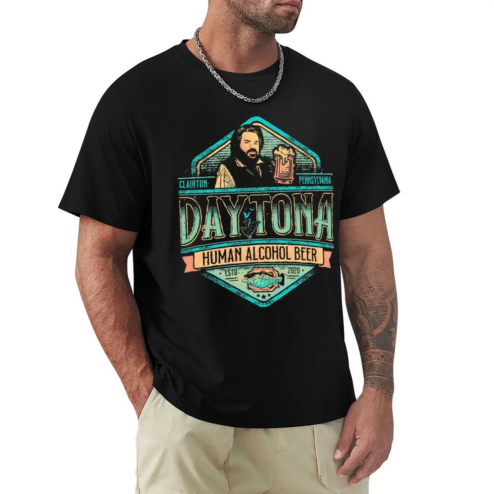 

What We Do In The Shadows 5 T-Shirt Basic All Season Solid T-Shirt