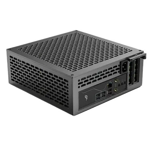 A24-V5 5L Mini ITX PC Chassis Small Form Factor Desktop Case Dual GPU Slot With 1U Single Output Power Supply Dual GPU Slot - Image 7